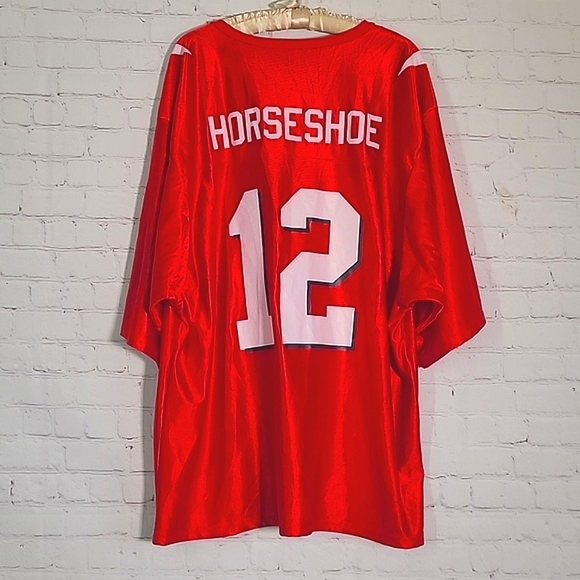 Horseshoe Casino Southern Indiana "The Boat" Red White Jersey #12 Mens Size 2XL - Picture 7 of 13